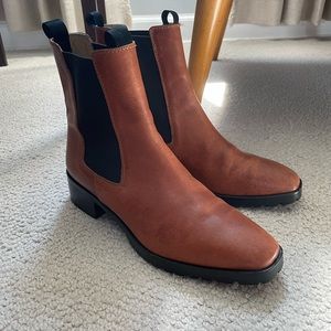 Aeyde leather booties